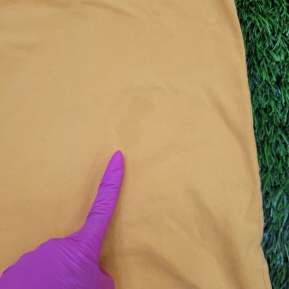 Vintage Polo-Jeans CO Shirt M/L 21x26 Ralph-Lauren Yellow - Picture 8 of 14